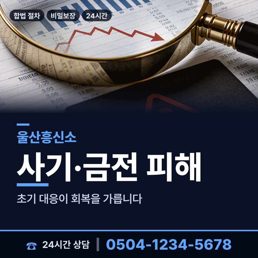 울산 웅촌면 탐정사무소 상담 안내